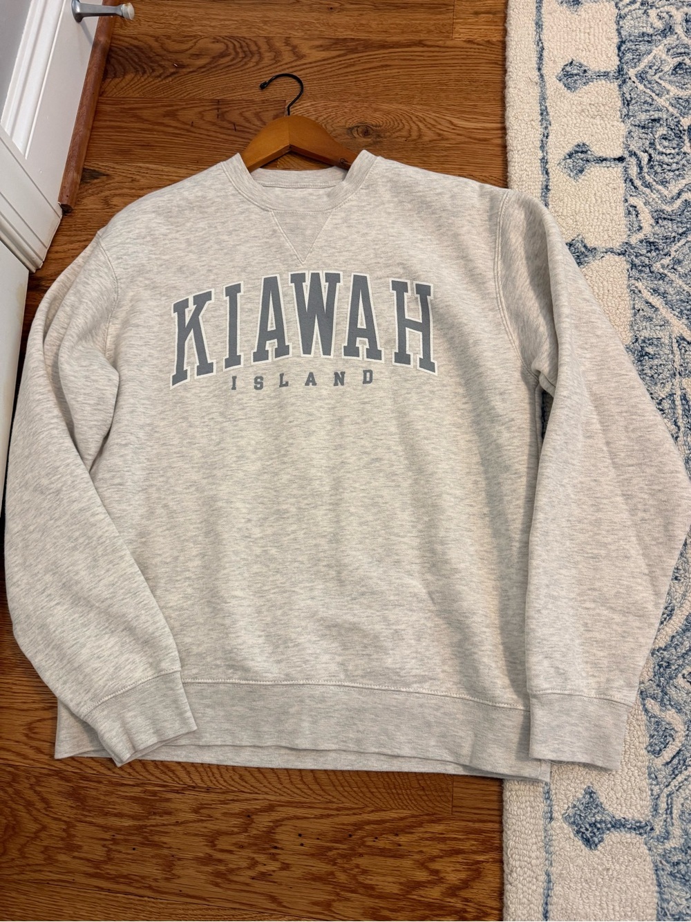 Kiawah Island Gear for Sports big cotton Grey Sweatshirt Size Medium